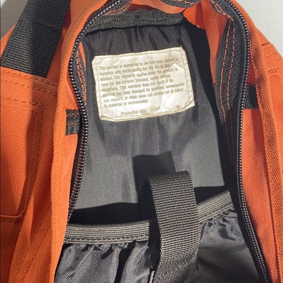 Eddie Bauer Orange and Grey Backpack - Picture 8 of 9
